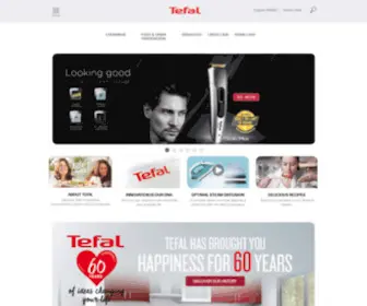Tefal.in(Shop smartest kitchen cookware appliances and home appliances at) Screenshot