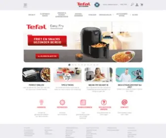 Tefal.nl(Homepage) Screenshot