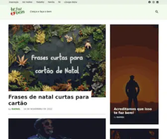 Tefazbem.com.br(Te Faz Bem • Cresça e faça o bem) Screenshot