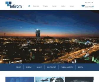 Tefirom.com.tr(Aat Enerji Sanayi ve Ticaret) Screenshot
