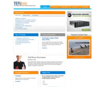 Teflasia.com(Teflasia) Screenshot