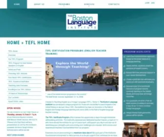 Teflcertificate.com(Teaching English as a Foreign Language) Screenshot