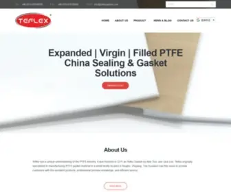 Teflexgasket.com(China Expanded) Screenshot