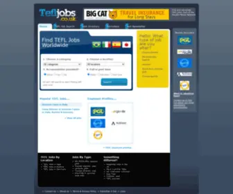 Tefljobs.co.uk(Tefljobs) Screenshot