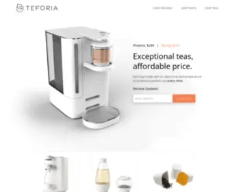 Teforia.com(Teforia) Screenshot