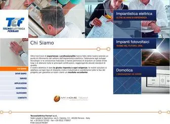 Tefsrl.com(Chi siamo) Screenshot