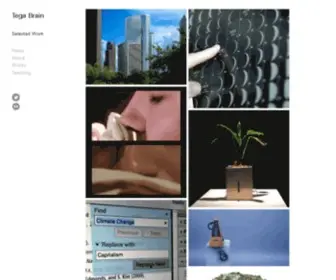 Tegabrain.com(Tega Brain) Screenshot