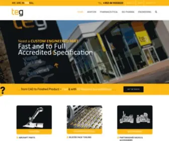 Teg.com(Specialist Engineering Services) Screenshot
