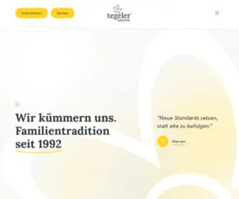 Tegeler-Gruppe.de(Tegeler Gruppe) Screenshot