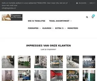 Tegelstee.nl(Jouw online tegelwinkel) Screenshot