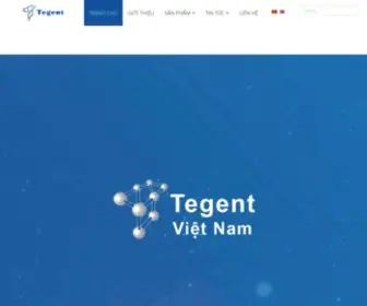 Tegent.com.vn(Tegent Vietnam) Screenshot