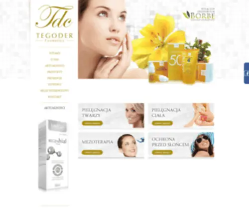 Tegodercosmetics.pl(Tegoder Cosmetics) Screenshot