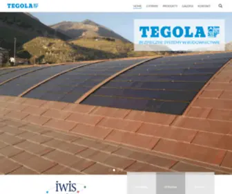 Tegola.pl(Tegola Polonia) Screenshot