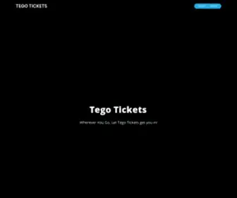 Tegotickets.com(Wherever you Go) Screenshot