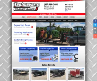 Tegtmeyertrailers.com(Tegtmeyer Trailers) Screenshot