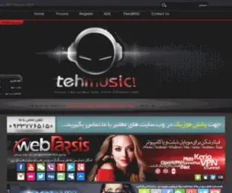 Teh-Music.net(Teh Music) Screenshot
