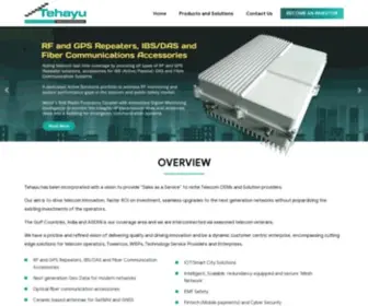 Tehayu.com(Service Provider to Telecom OEMs and Solution Providers) Screenshot