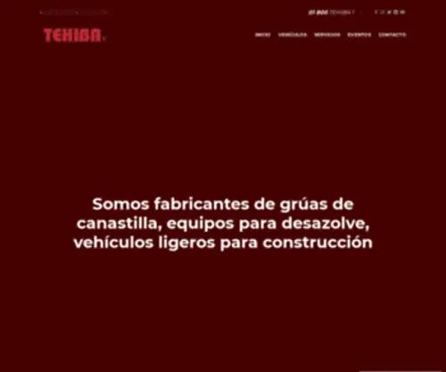 Tehiba.com(Sistemas hidrÃ¡ulicos) Screenshot