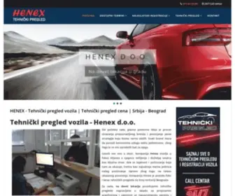 Tehnicki-Pregled.rs(HENEX) Screenshot