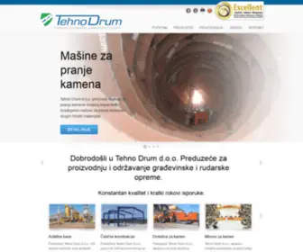 Tehnodrum.com(Građevinska i rudarska oprema) Screenshot