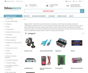 Tehnoelectric.ro(Importator direct de produse electronice) Screenshot