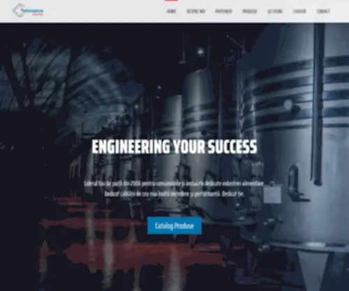 Tehnoplusindustry.ro(Engineering your success) Screenshot