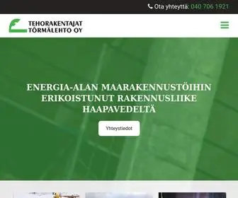 Tehorakentajat.com(Rakennusliike Haapavesi) Screenshot