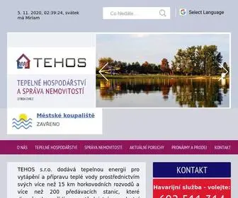 Tehosotrokovice.cz(Titulní stránka) Screenshot