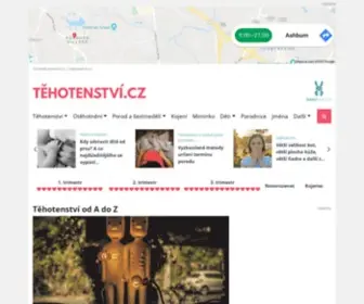 Tehotenstvi.cz(Těhotenství od A do Z) Screenshot