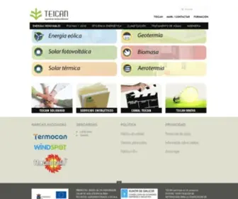 Teican.com(Teican ı Ingeniería medioambiental) Screenshot