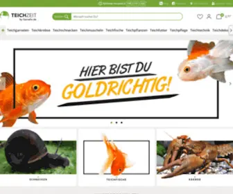 TeichZeit.de(Aquaristik) Screenshot