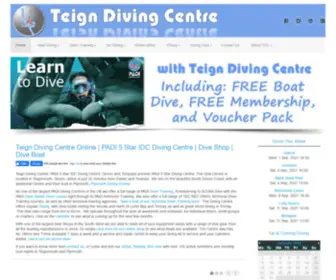 Teigndivingcentre.co.uk(Bot Verification) Screenshot