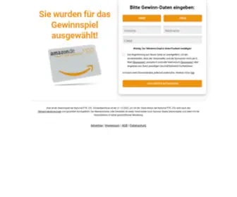 Teilnehmenundgewinnen.com(Amazon Gutschein) Screenshot