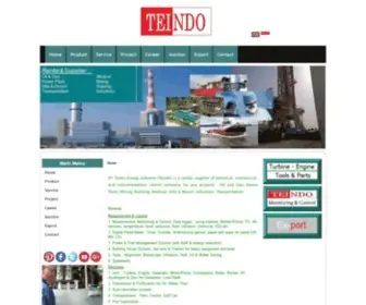 Teindo.com(Turbin Energi Indoasia Teindo supply listrik mekanik control spare parts turbin generator genset compressor digital meter data logger sensor vibrasi monitor jarak jauh high medium low voltage power fuel management system penghemat bahan bakar cleanliness o) Screenshot