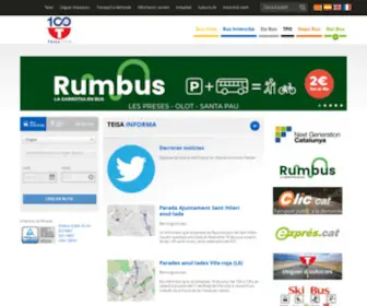 Teisa-Bus.com(TEISA) Screenshot