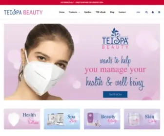 Teispa.com(TEI Spa Beauty) Screenshot