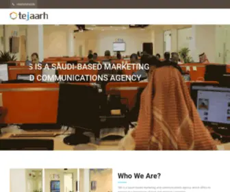 Tejaarh.com.sa(Integrated Digital Marketing) Screenshot
