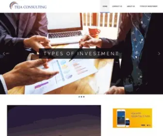 Tejasconsulting.com(Teja Consulting) Screenshot