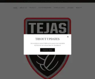 Tejasvolleyball.com(Tejas Volleyball Club) Screenshot