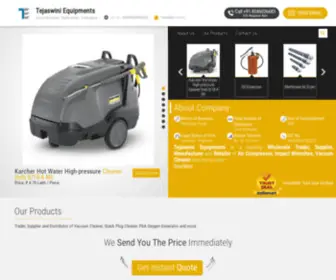 Tejaswiniequipments.com(Tejaswini Equipments) Screenshot