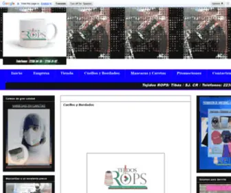 Tejidosrops.com(Tejidos ROPS) Screenshot