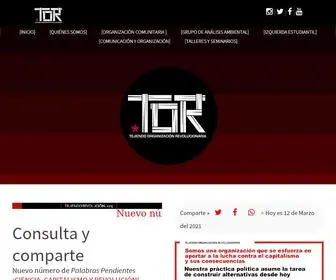 Tejiendorevolucion.org(TOR) Screenshot