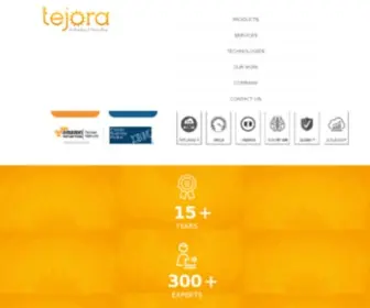 Tejora.com(Digital Transformation) Screenshot