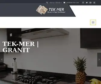 Tek-Mer.com(TEK MER) Screenshot