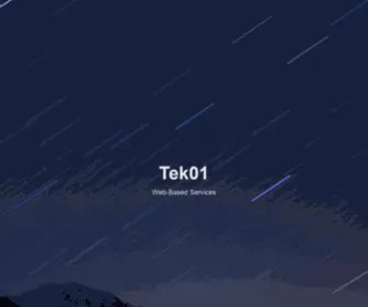 Tek01.it(Web-based Services in Trieste) Screenshot