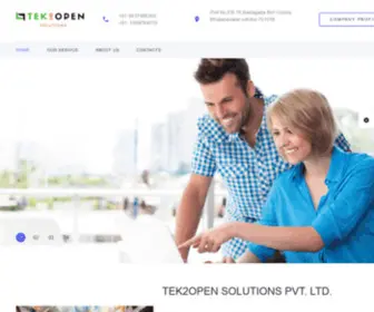 Tek2Open.com(Tek2open Solutions) Screenshot