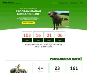 Tekadkorban.com(TEKAD KORBAN) Screenshot