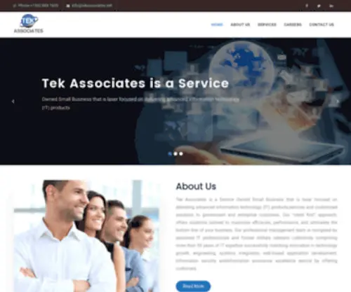 Tekassociates.net(Tek Associates) Screenshot
