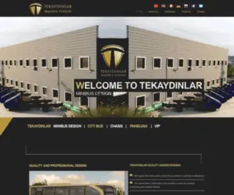 Tekaydinlar.com.tr(Minibus Bodywork) Screenshot