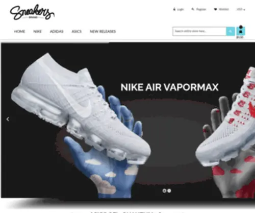 Tekbaby.com(Brand Sneaker Store) Screenshot